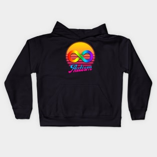 Retro Autism Kids Hoodie